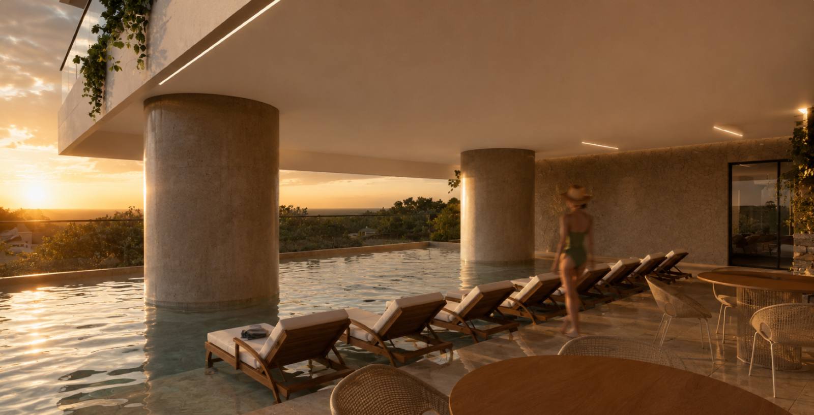 Piscina panorámica